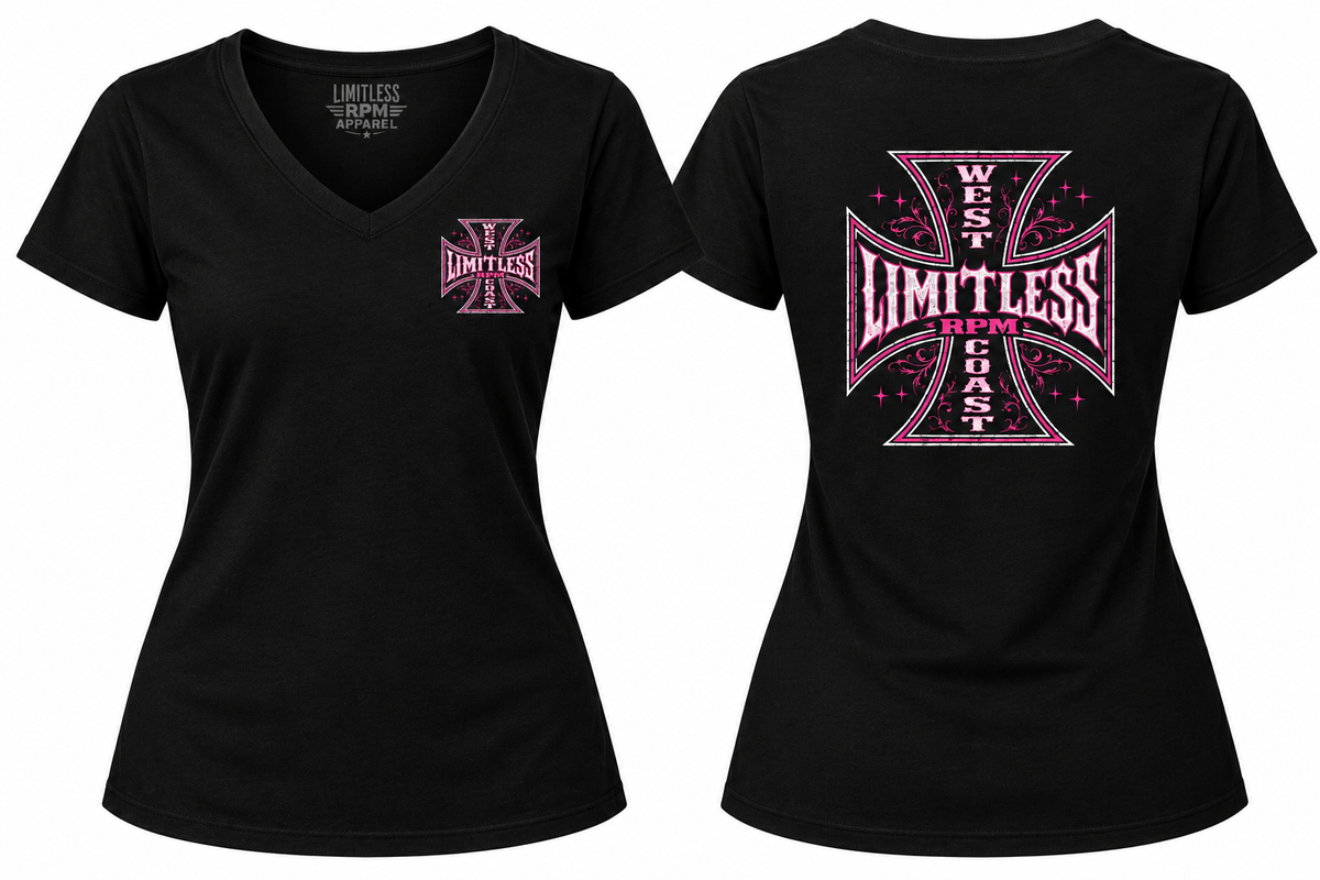 West Coast Rebel Women’s Off-Road T-Shirt Limitless RPM