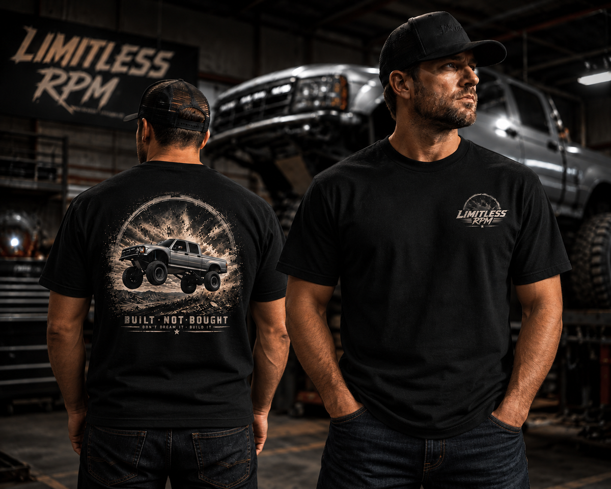 Built Not Bought Prerunner Off-Road T-Shirt