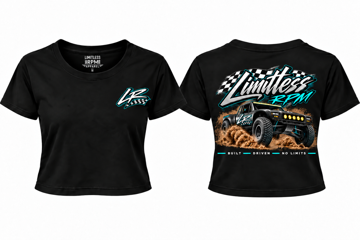 Built. Driven. No Limits. Women’s Prerunner Off-Road T-Shirt