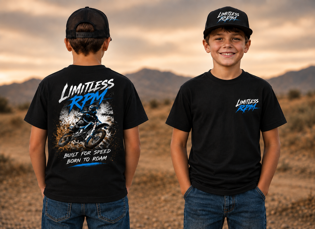 Built for Speed Youth Dirt Bike T-Shirt