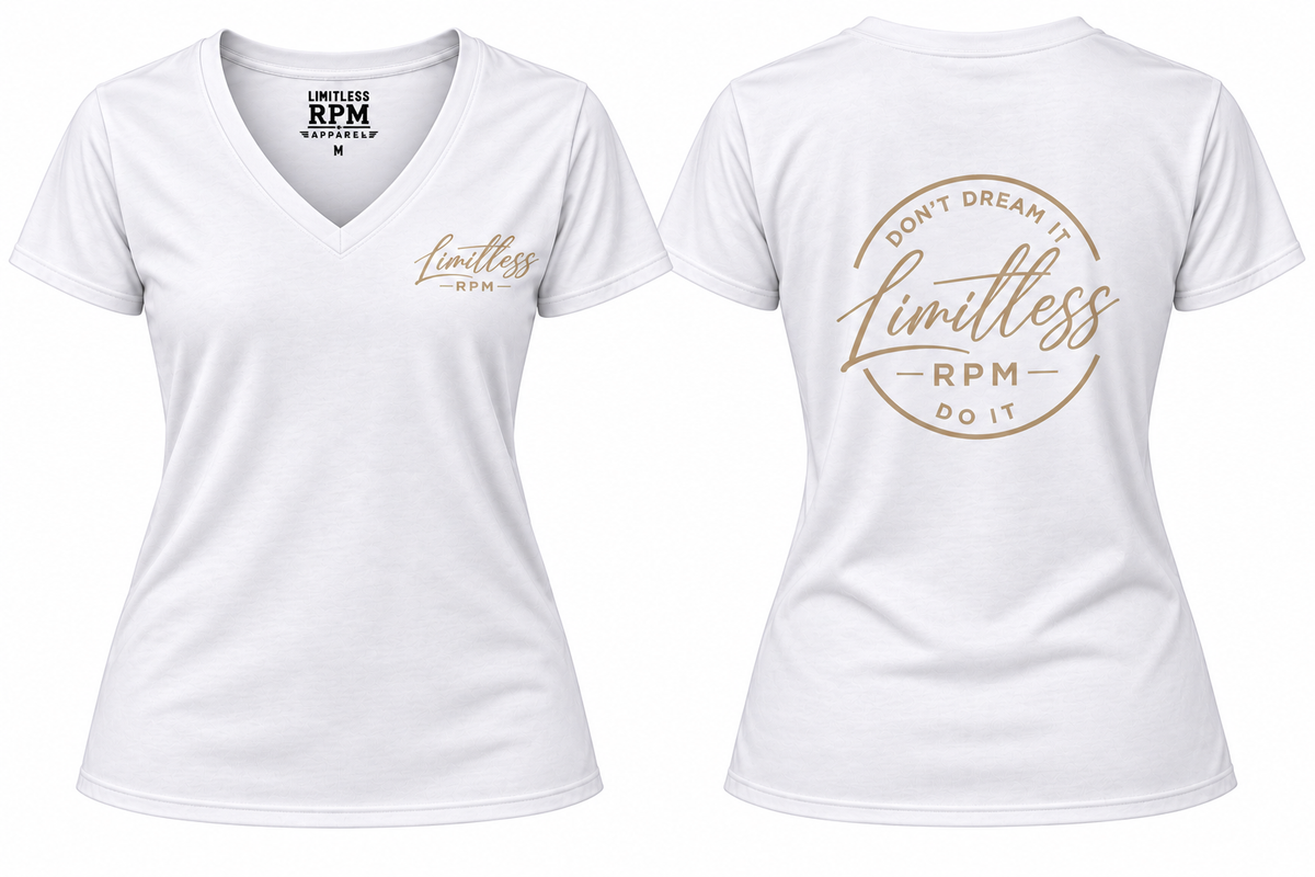 Desert Class, Don’t Dream It, Do It Women’s Off-Road Tee Shirt Limitless RPM