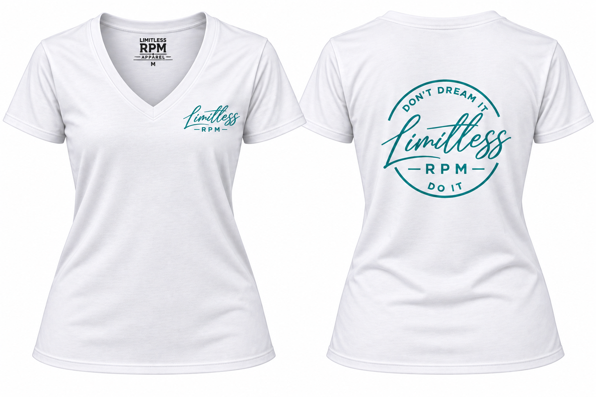 Desert Class, Don’t Dream It, Do It Women’s Off-Road Tee Shirt Limitless RPM
