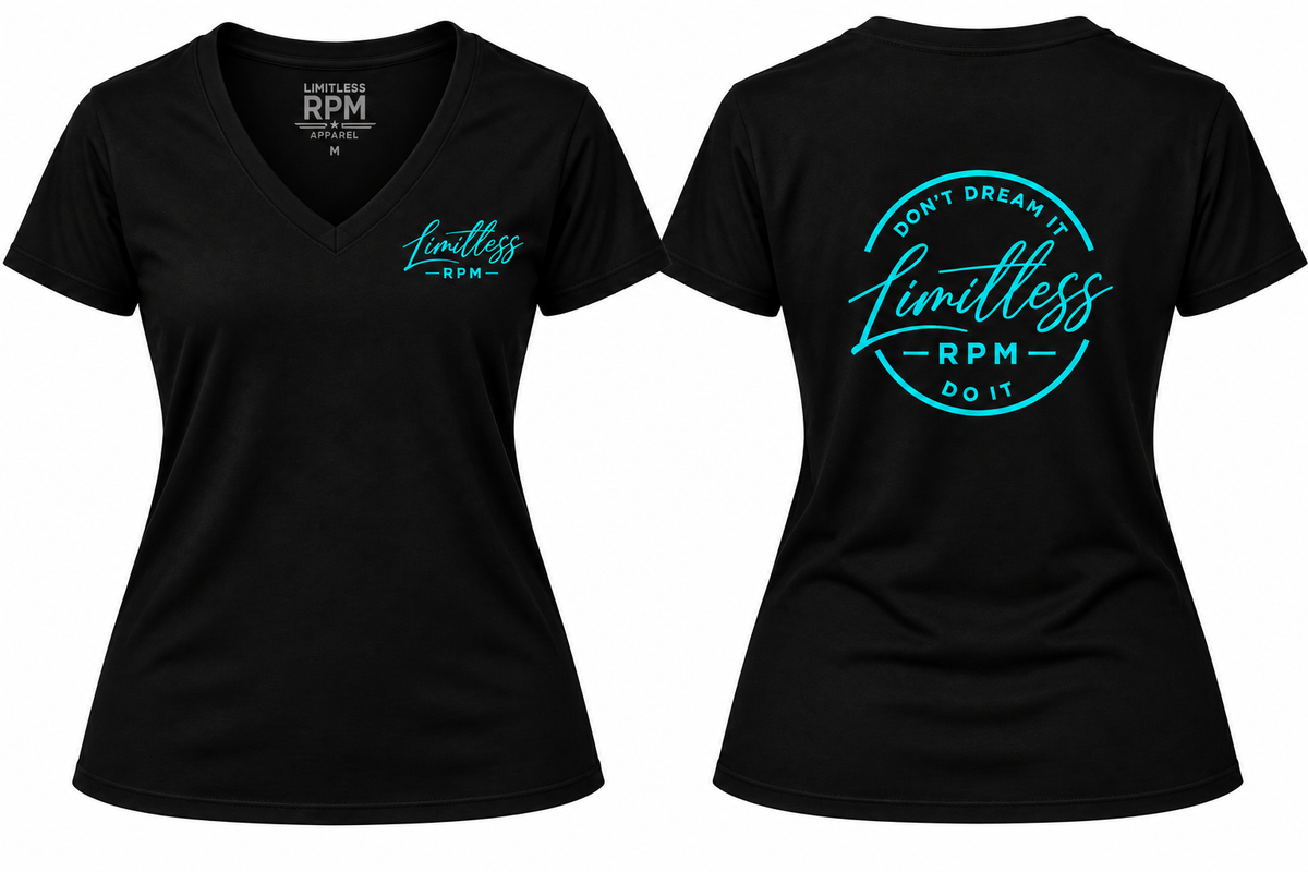 Desert Class, Don’t Dream It, Do It Women’s Off-Road Tee Shirt Limitless RPM