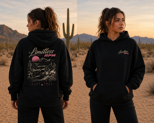 Desert Sunset Women's Hoodie