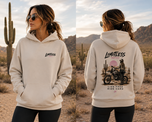 Desert Rider Women's Hoodie